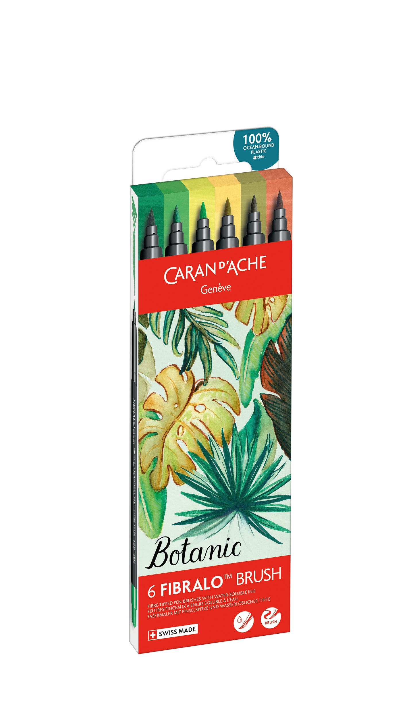 FIBRALO™ BRUSH BOTANİK 6'LI KEÇELİ KALEM SETİ