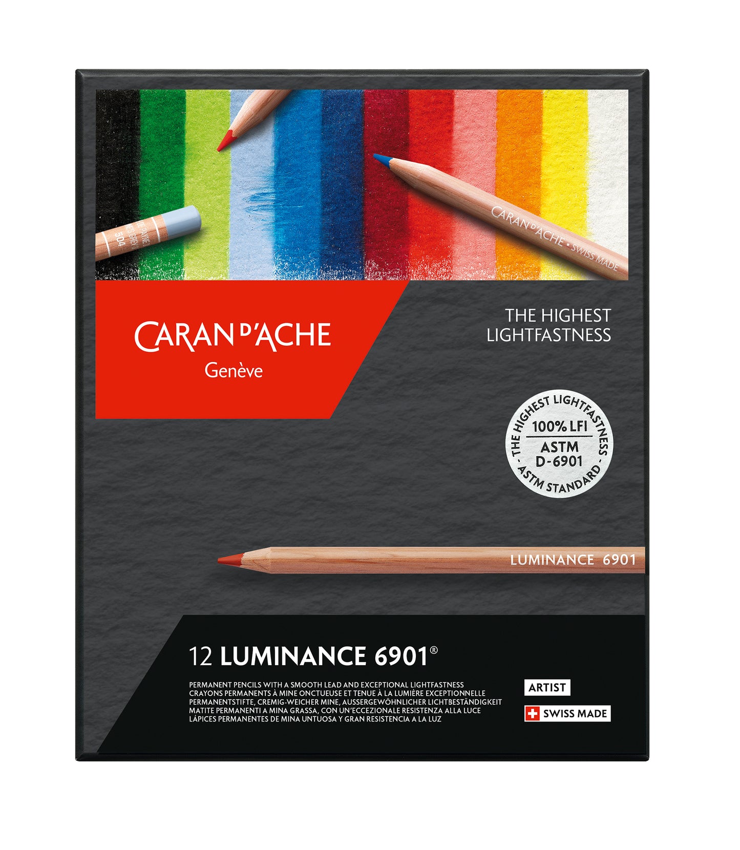 LUMINANCE 6901™ 12 RENKLİ BOYA KALEMİ SETİ