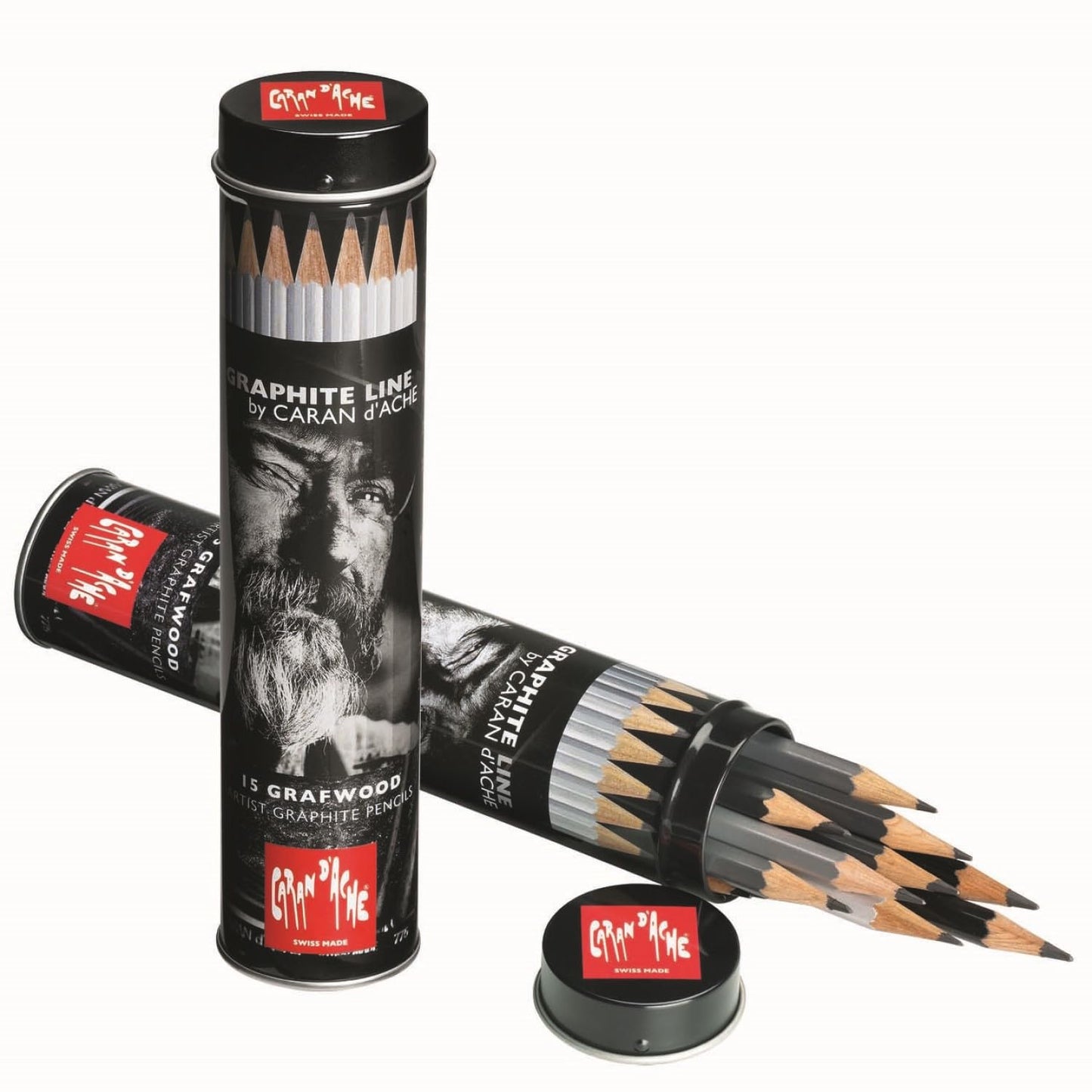 GRAPHITE LINE 15 FARKLI SERTLİK DERECESİNDE GRAFİT KALEM SETİ