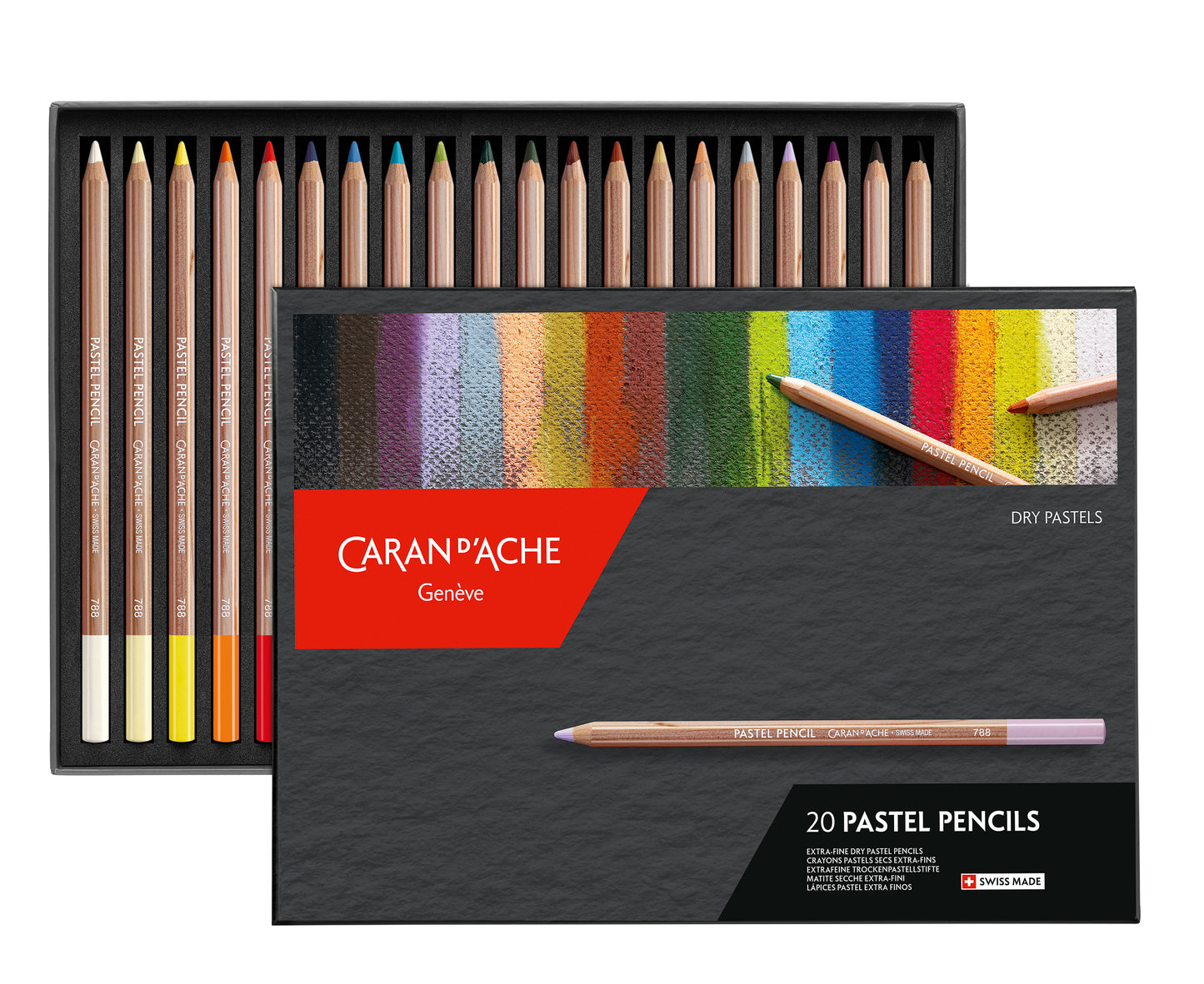 PASTEL PENCILS 20 RENKLİ PASTEL BOYA KALEMİ SETİ