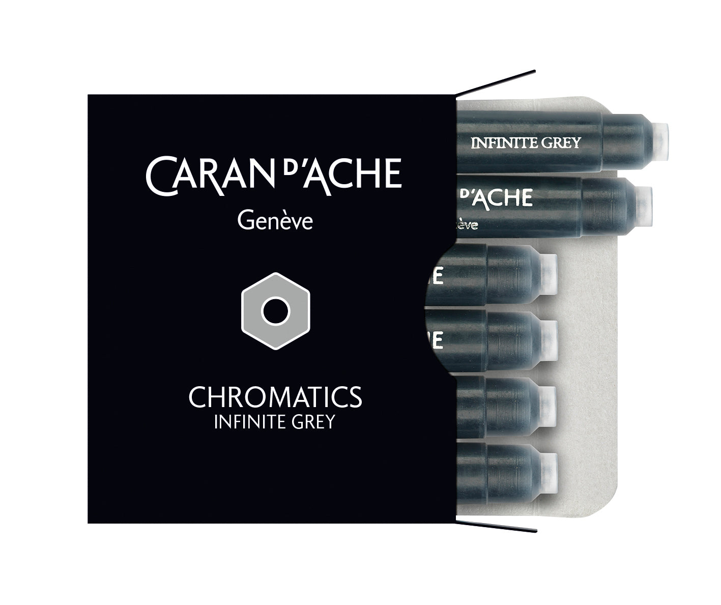 GRİ CHROMATICS 6'LI DOLMA KALEM MÜREKKEP KARTUŞU
