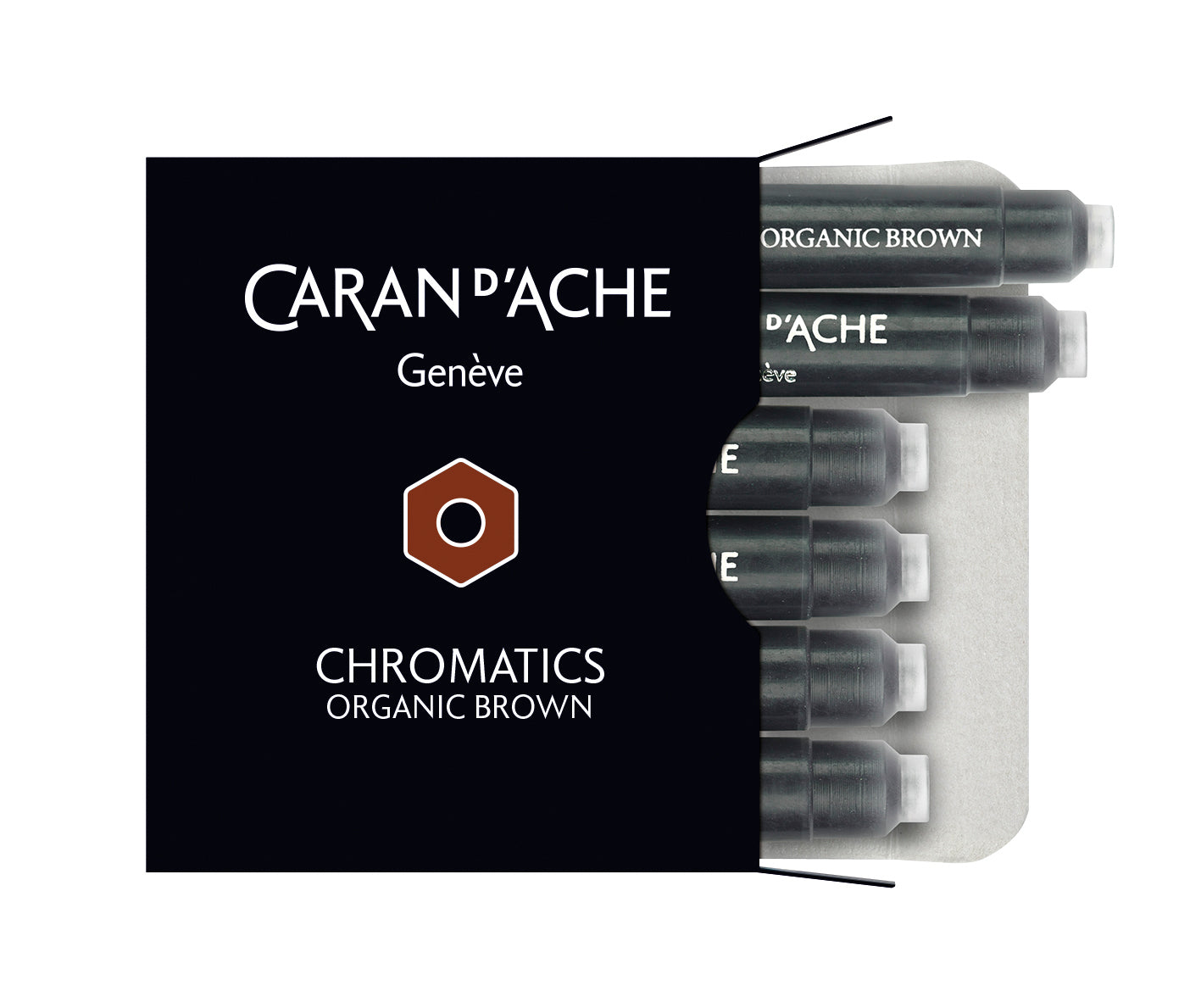 KAHVERENGİ CHROMATICS 6'LI DOLMA KALEM MÜREKKEP KARTUŞU