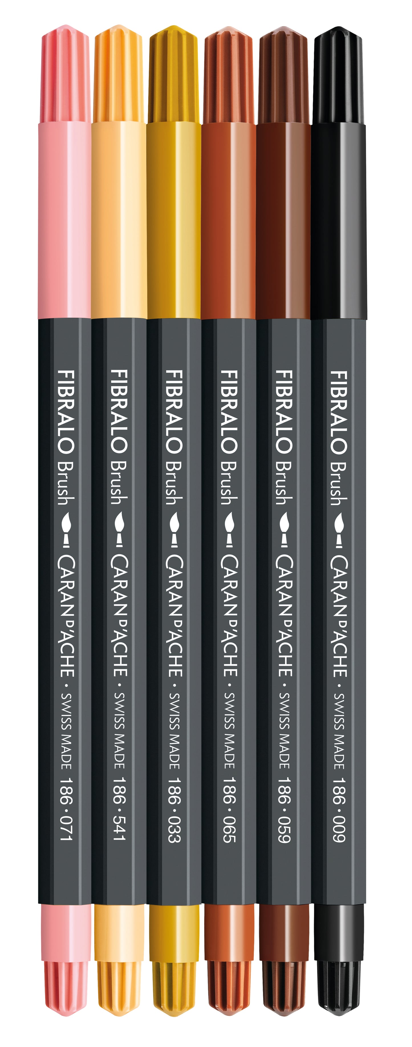 FIBRALO™ BRUSH PORTRAIT 6'LI KEÇELİ KALEM SETİ