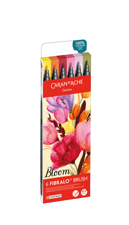FIBRALO™ BRUSH BLOOM 6'LI KEÇELİ KALEM SETİ