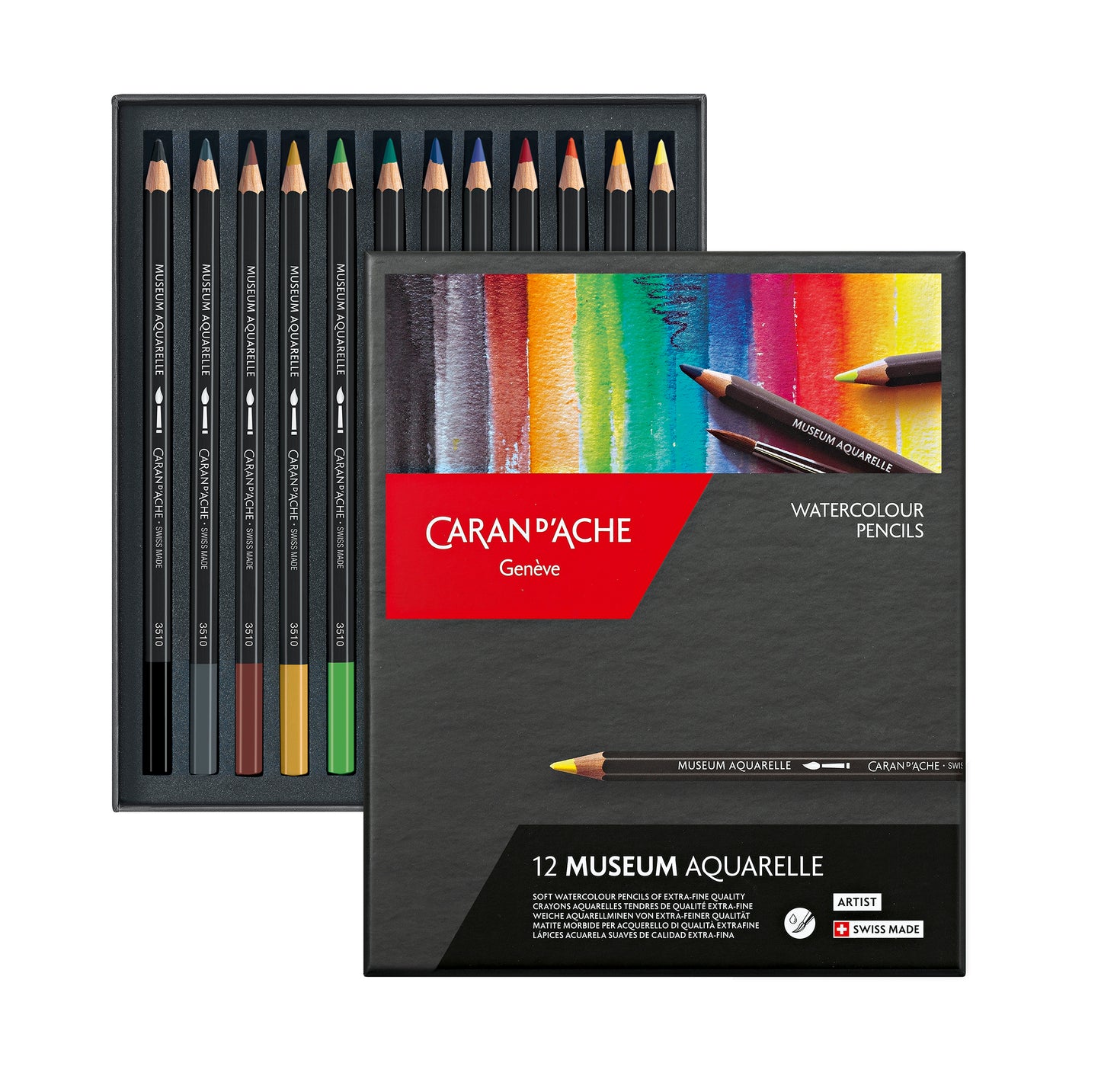 MUSEUM AQUARELLE 12 RENKLİ BOYA KALEMİ SETİ