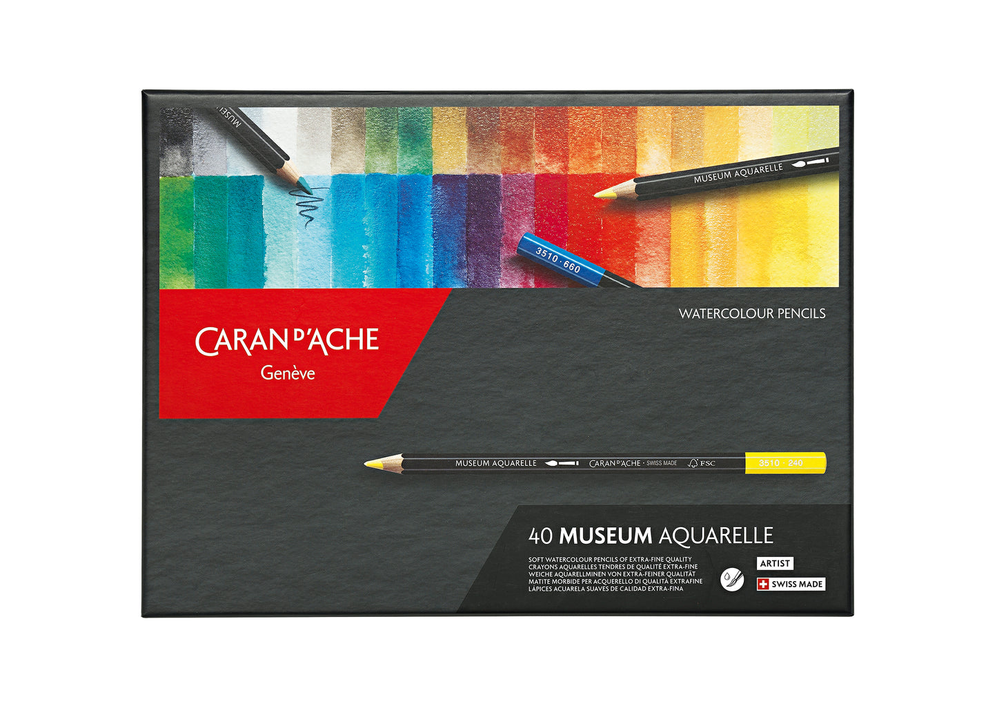 MUSEUM AQUARELLE 40 RENKLİ BOYA KALEMİ SETİ