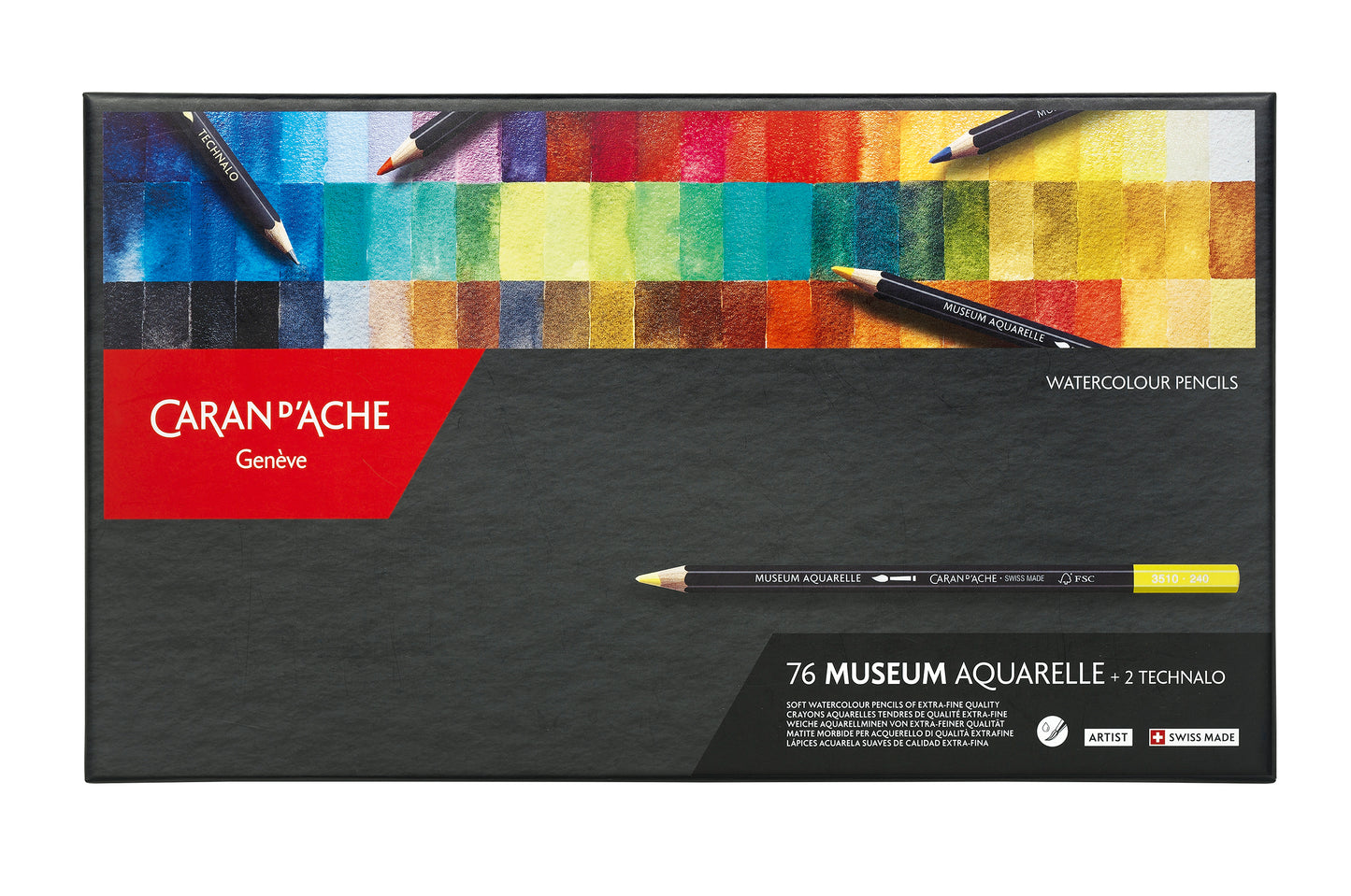 MUSEUM AQUARELLE 76 RENKLİ BOYA KALEMİ SETİ