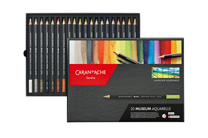 MUSEUM AQUARELLE 20 RENKLİ PEYZAJ BOYA KALEMİ SETİ