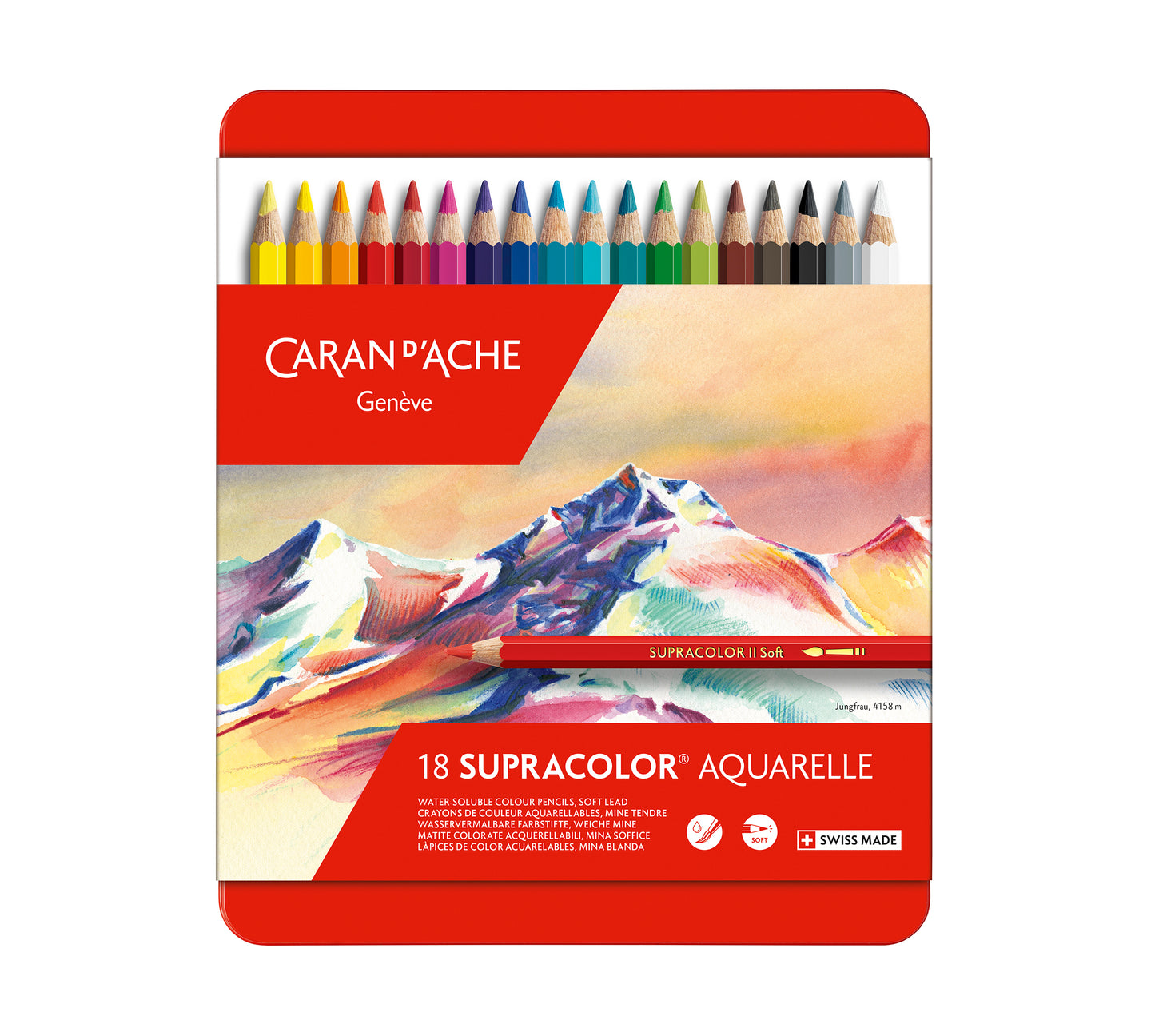 SUPRACOLOR™ AQUARELLE 18 RENKLİ BOYA KALEMİ SETİ