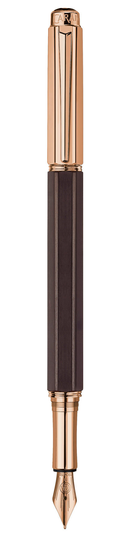 VARIUS™ EBONY PEMBE ALTIN KAPLAMA DOLMA KALEM