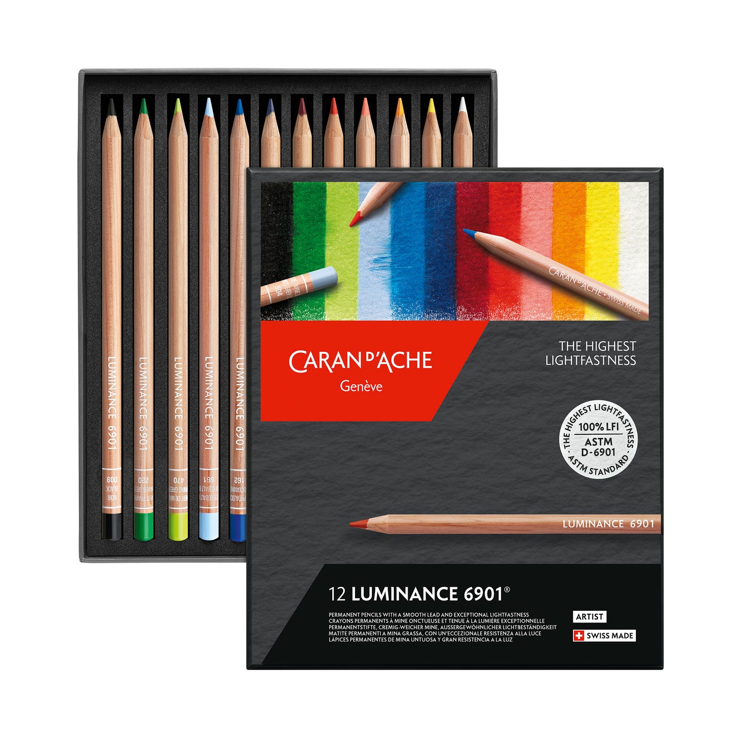 LUMINANCE 6901™ 12 RENKLİ BOYA KALEMİ SETİ
