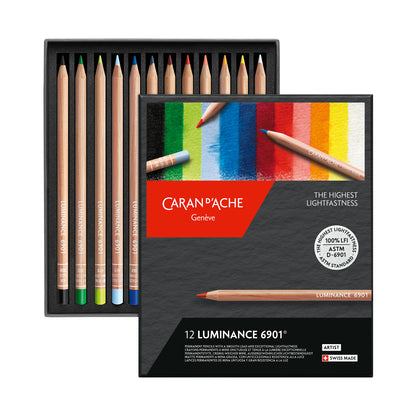 LUMINANCE 6901™ 12 RENKLİ BOYA KALEMİ SETİ