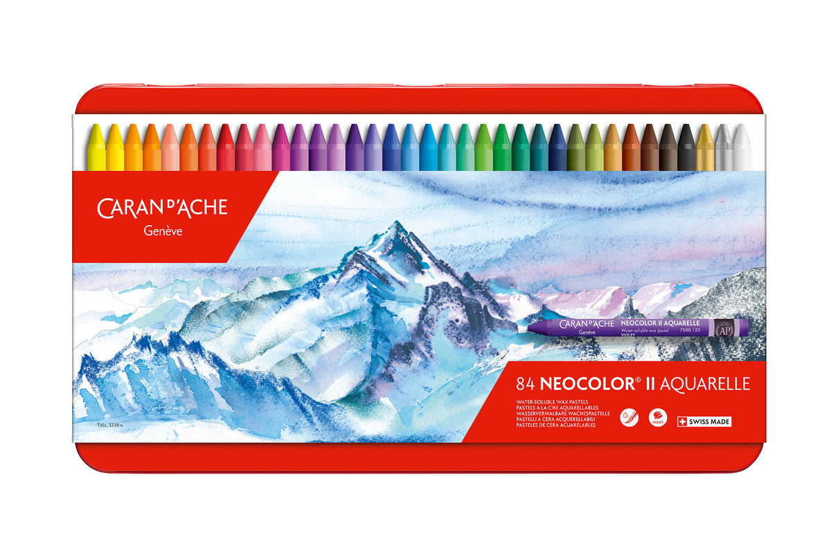 NEOCOLOR™ II 84 RENKLİ PASTEL BOYA SETİ