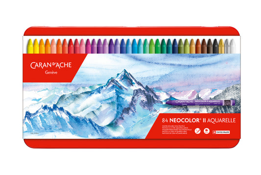 NEOCOLOR™ II 84 RENKLİ PASTEL BOYA SETİ