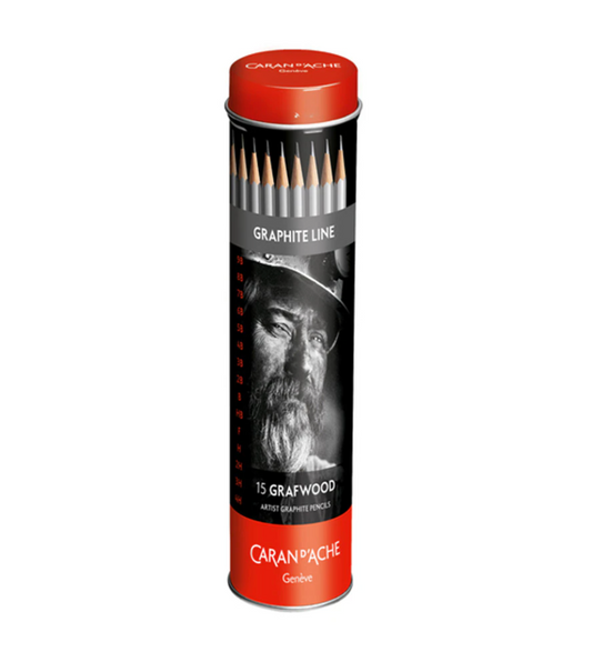 GRAPHITE LINE 15 FARKLI SERTLİK DERECESİNDE GRAFİT KALEM SETİ