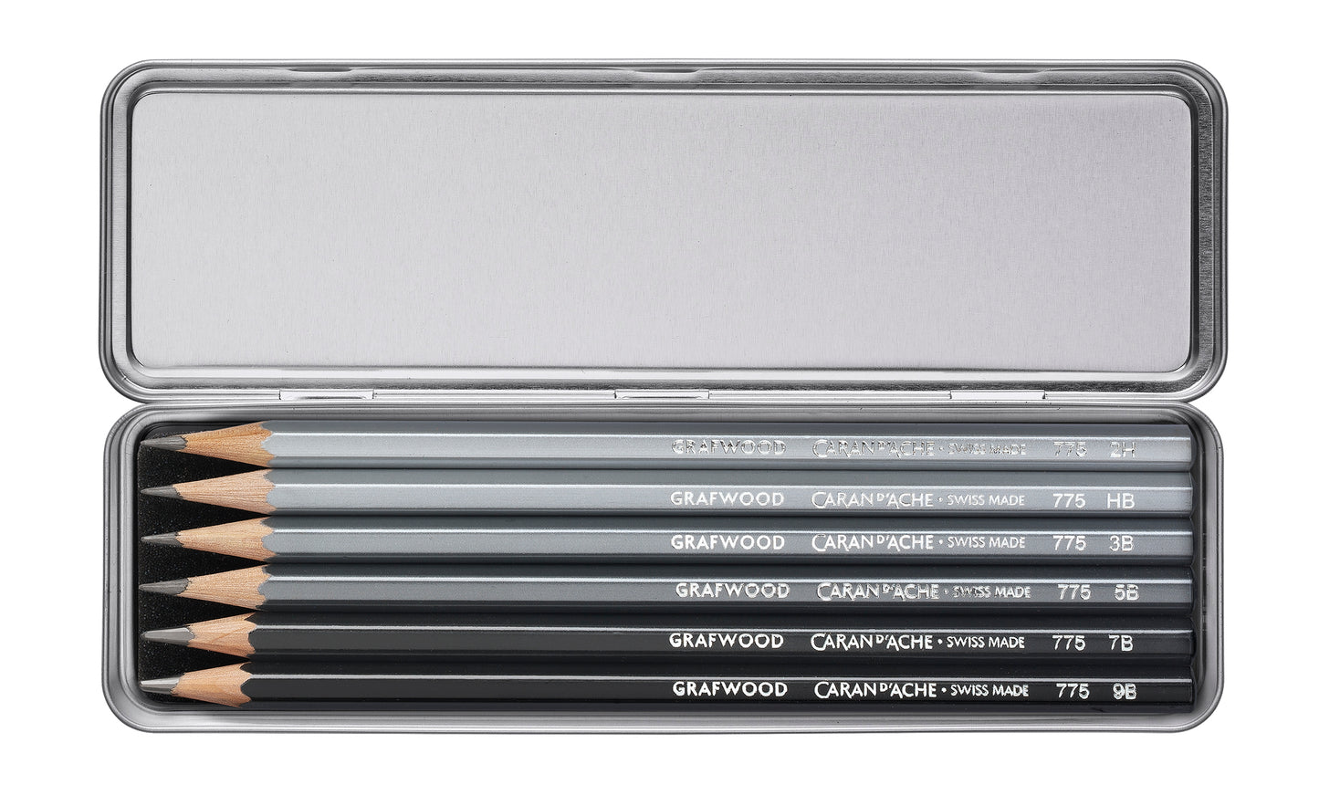 GRAPHITE LINE 6 FARKLI SERTLİK DERECESİNDE GRAFİT KALEM SETİ