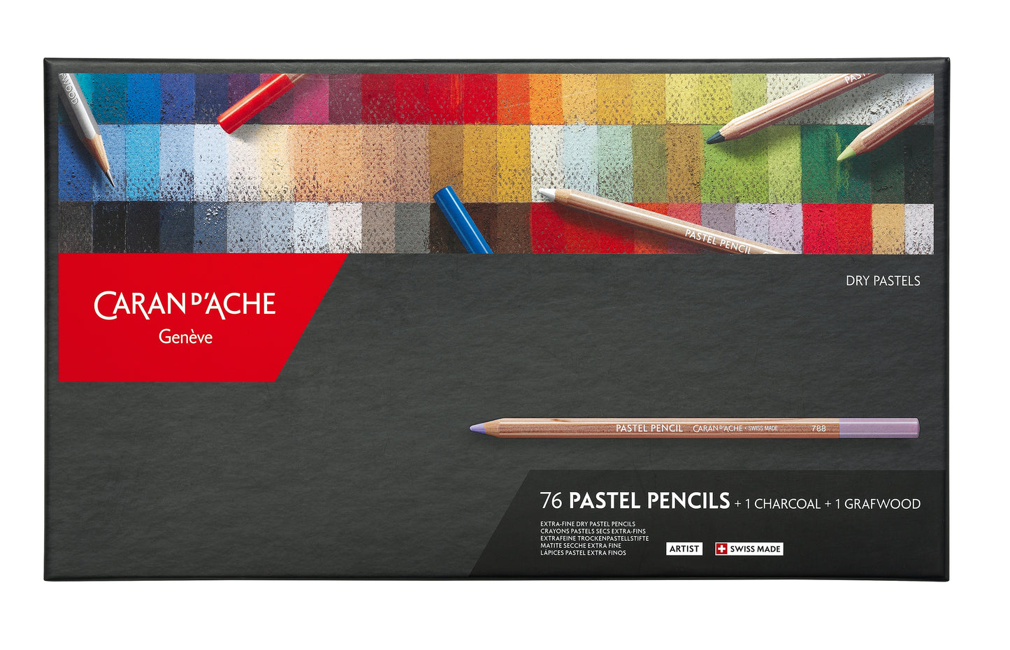 PASTEL PENCILS 76 RENKLİ PASTEL BOYA KALEMİ SETİ