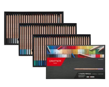 PASTEL PENCILS 76 RENKLİ PASTEL BOYA KALEMİ SETİ