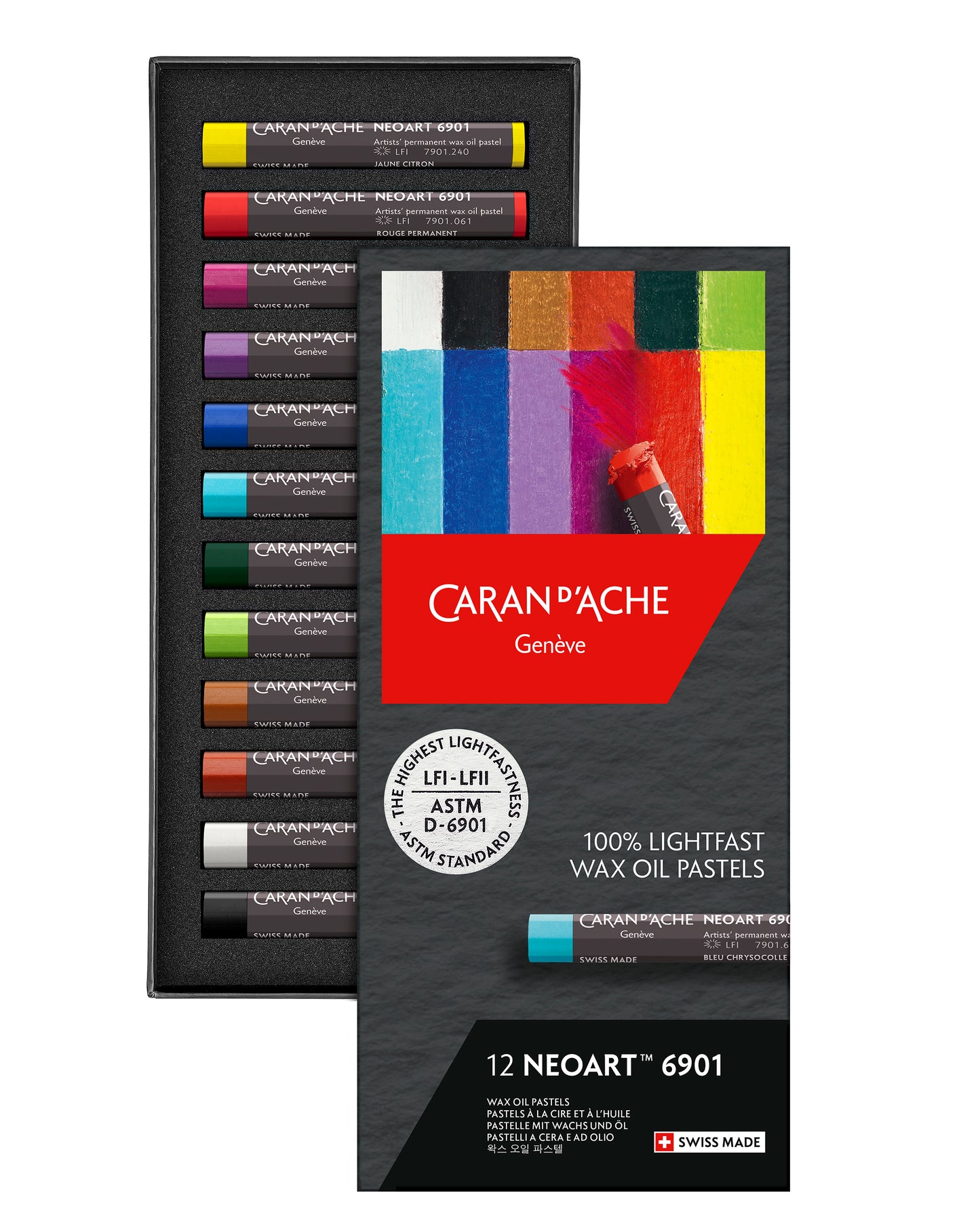 NEOART™ 6901 12'Lİ PASTEL BOYA SETİ