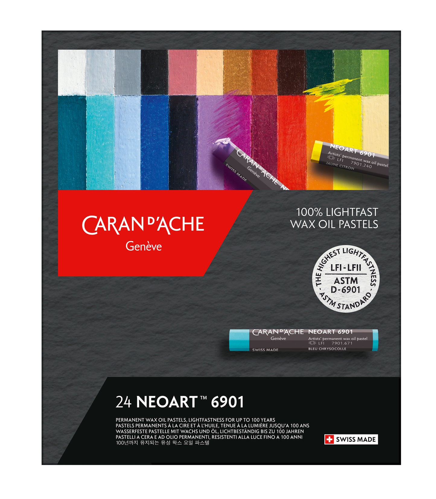 NEOART™ 6901 24'LÜ PASTEL BOYA SETİ
