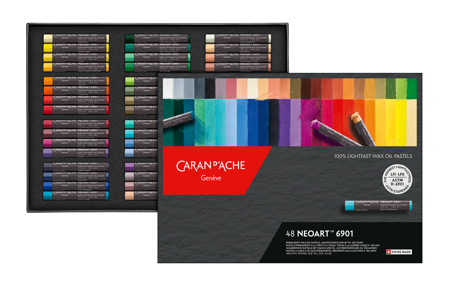 NEOART™ 6901 48'Lİ PASTEL BOYA SETİ