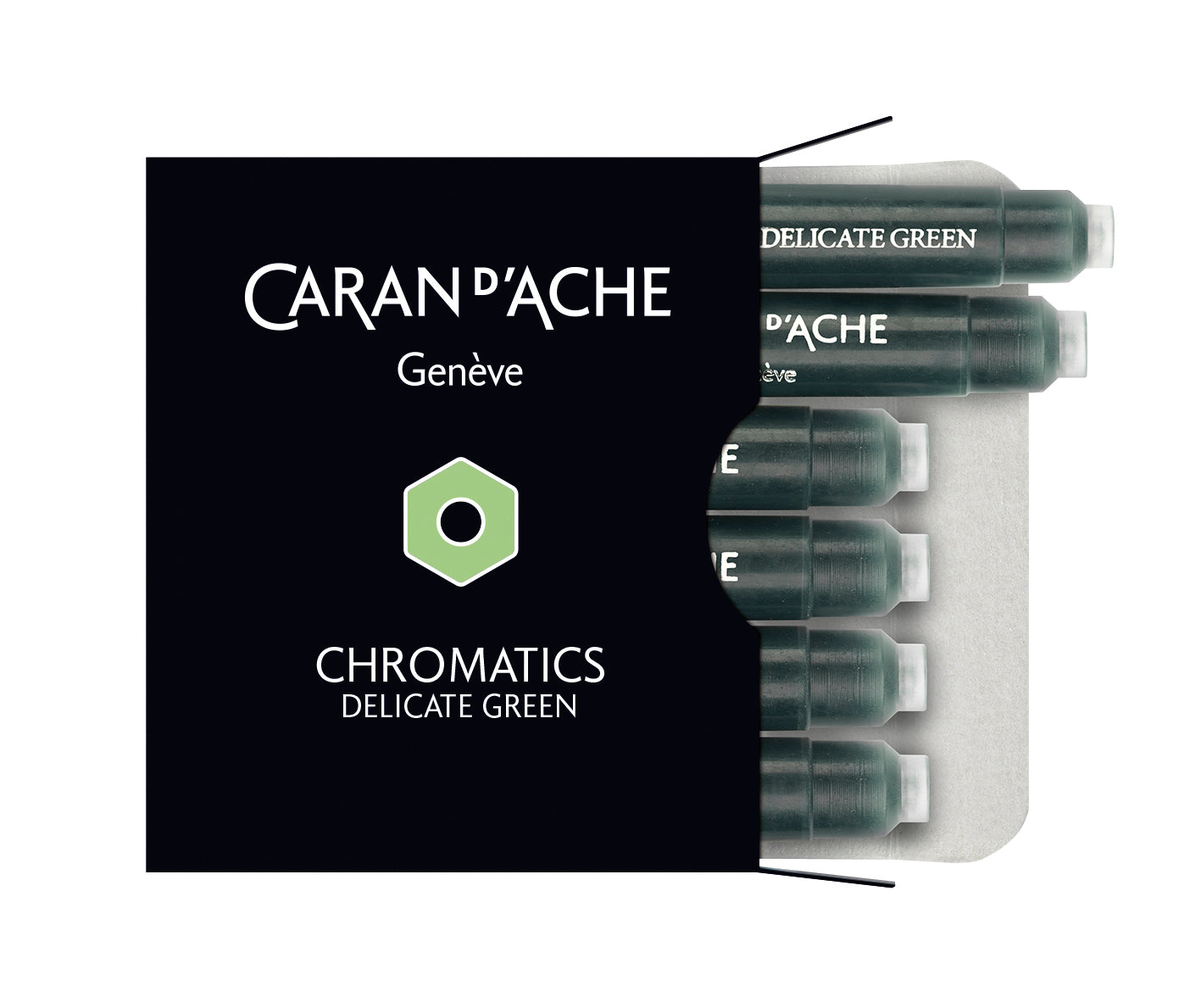 AÇIK YEŞİL CHROMATICS 6'LI DOLMA KALEM MÜREKKEP KARTUŞU