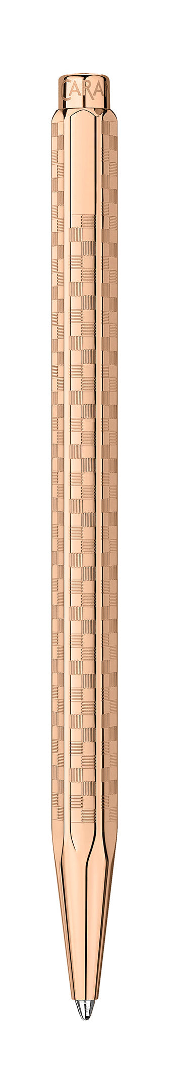 ECRIDOR™ DAMIER PEMBE ALTIN TÜKENMEZ KALEM