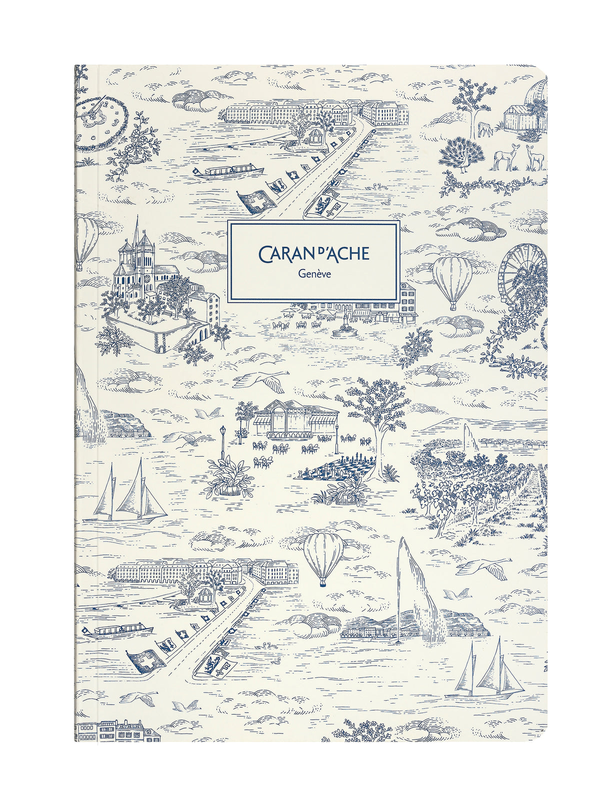 Toile de Jouy A5 Çizgili Defter