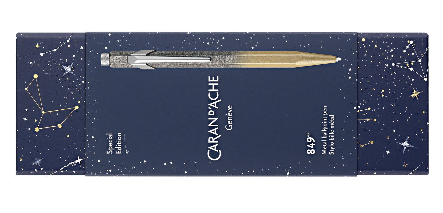 849™ COSMIC BLUE YALDIZLI TÜKENMEZ KALEM – ÖZEL SERİ
