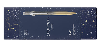 849™ COSMIC BLUE YALDIZLI TÜKENMEZ KALEM – ÖZEL SERİ