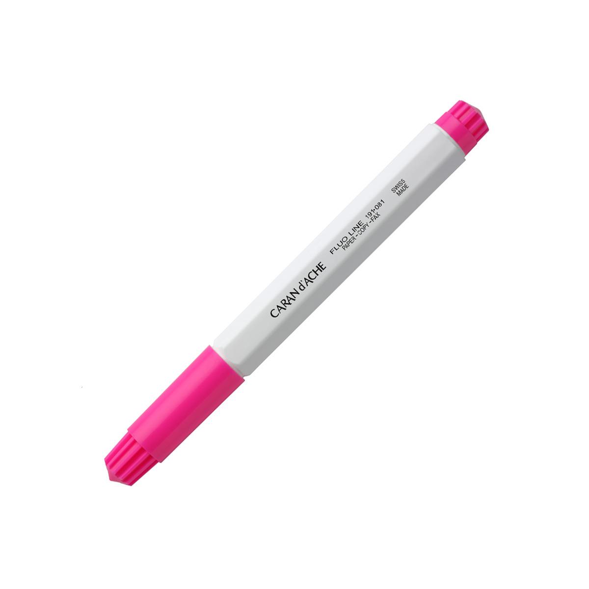 FLUO LINE FOSFORLU KALEM - PEMBE