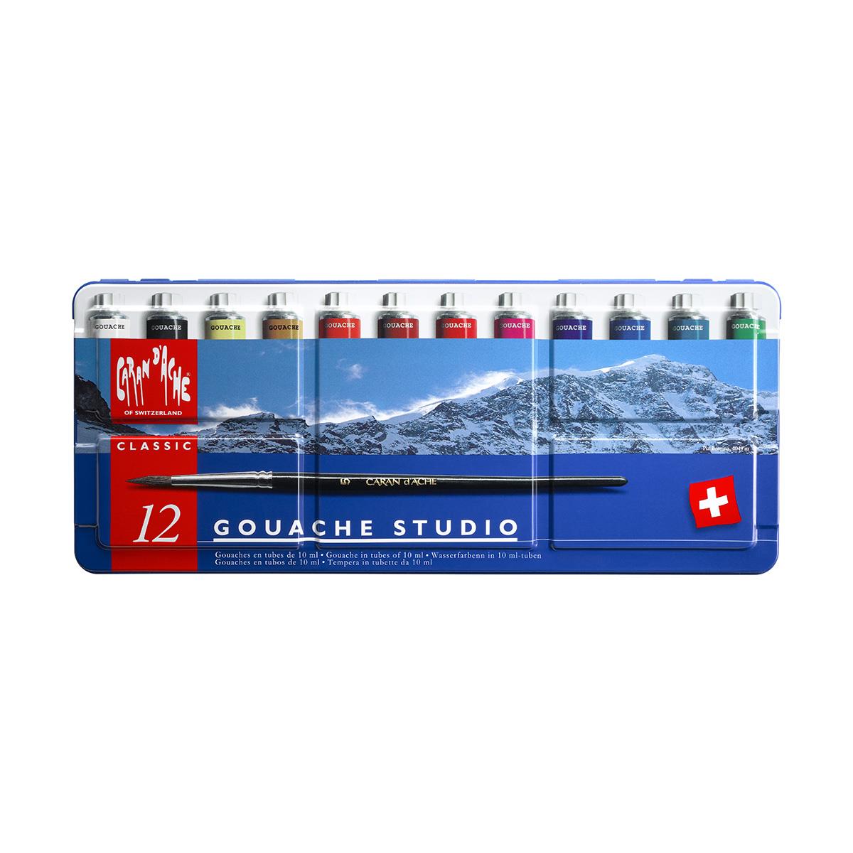 GOUACHE STUDIO - 12 RENK 10 ML GUAJ BOYA