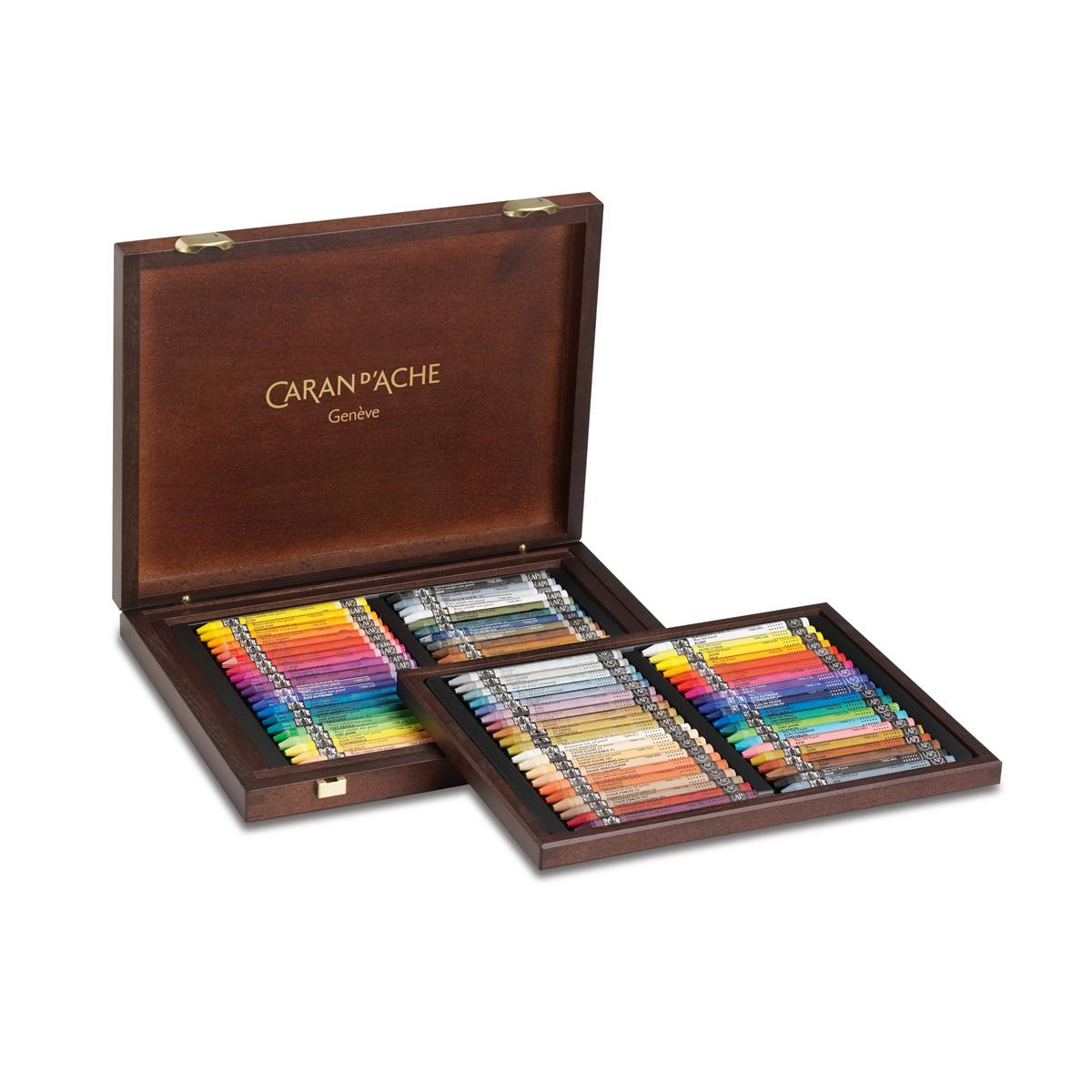 40 RENK NEOCOLOR® II + 40 RENK NEOCOLOR® I AHŞAP KUTULU SET