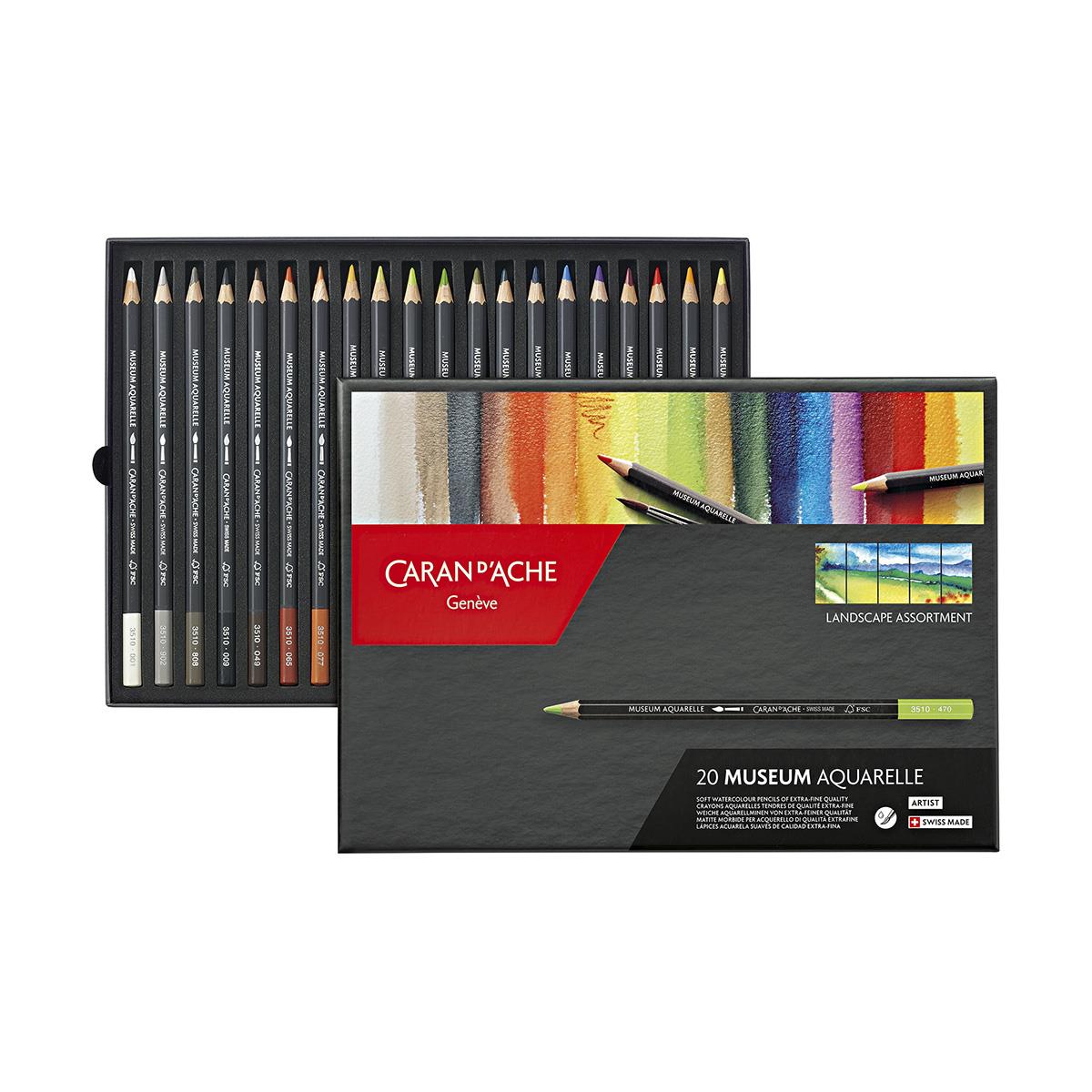 MUSEUM AQUARELLE - 20 RENKLİ PEYZAJ SET