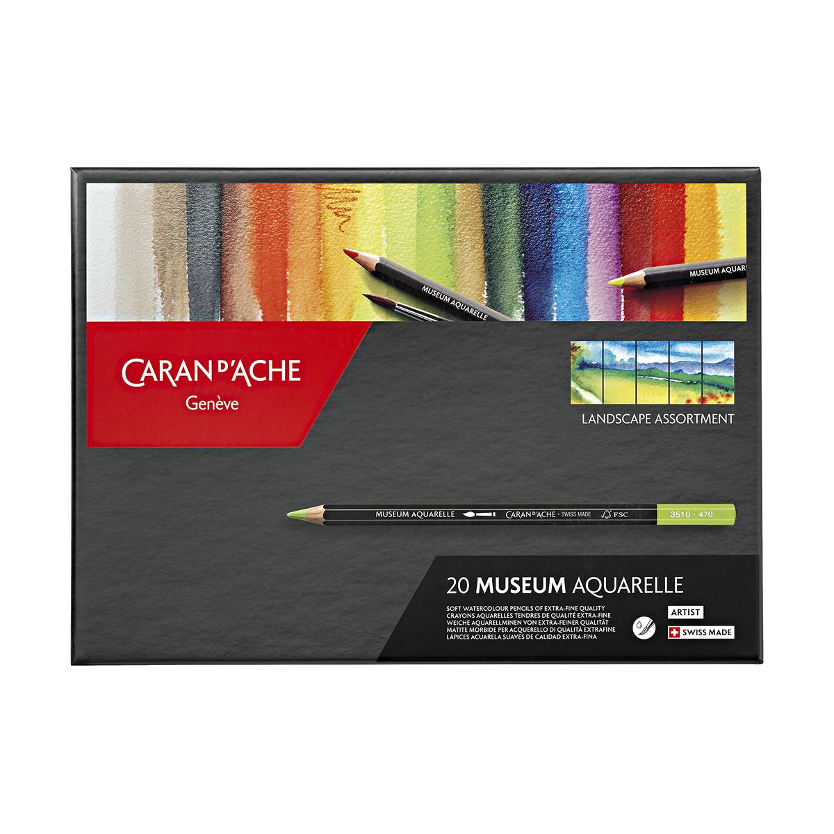 MUSEUM AQUARELLE - 20 RENKLİ PEYZAJ SET