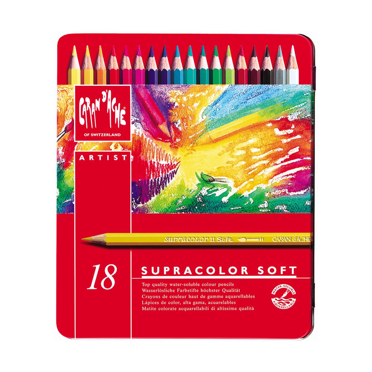 SUPRACOLOR® SOFT AQUARELLE – 18 RENKLİ SET