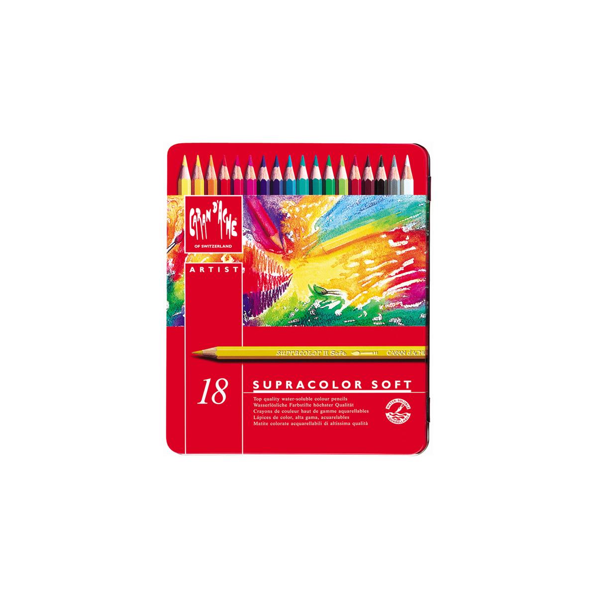 SUPRACOLOR® SOFT AQUARELLE – 18 RENKLİ SET