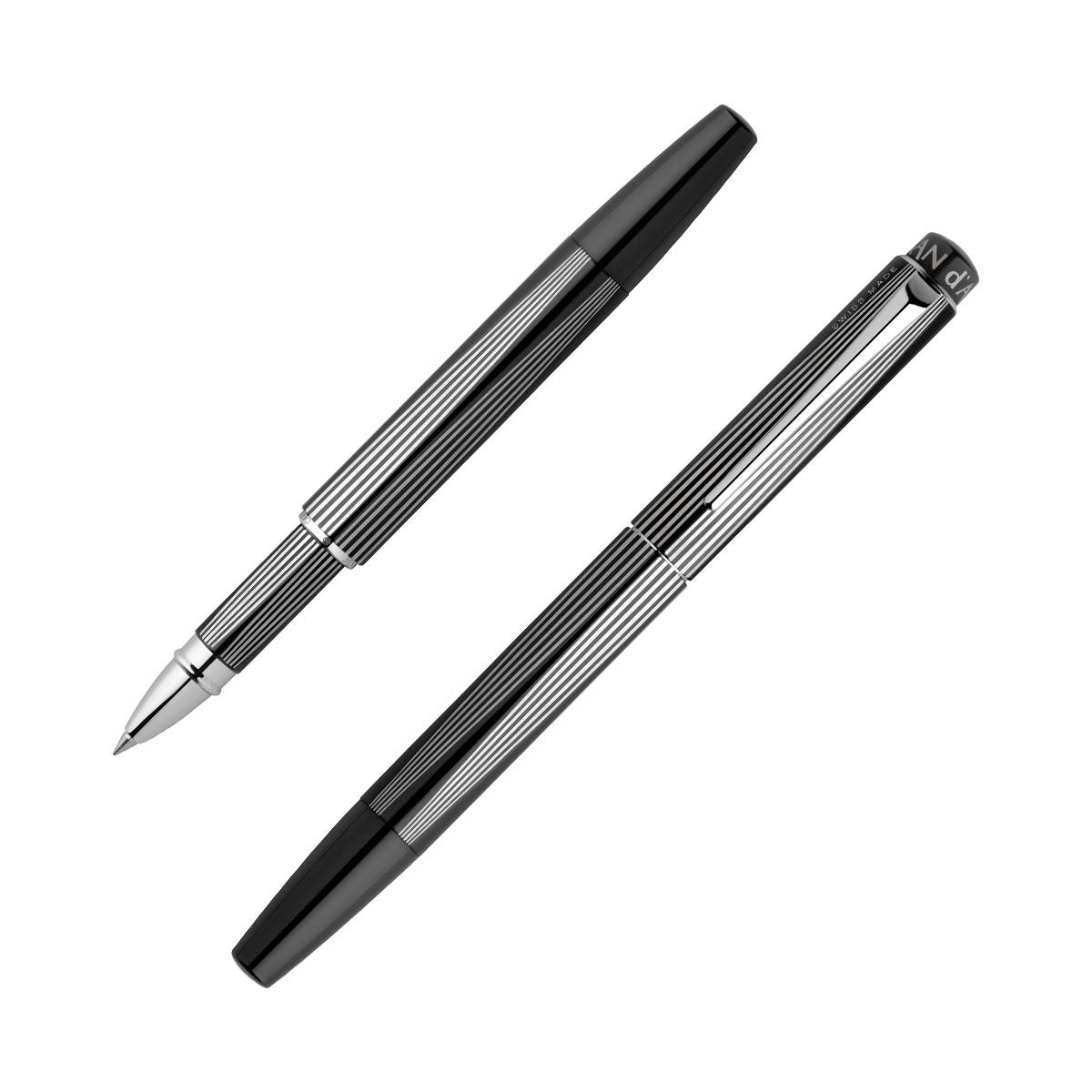 RNX. 316 PVD BLACK ROLLER KALEM