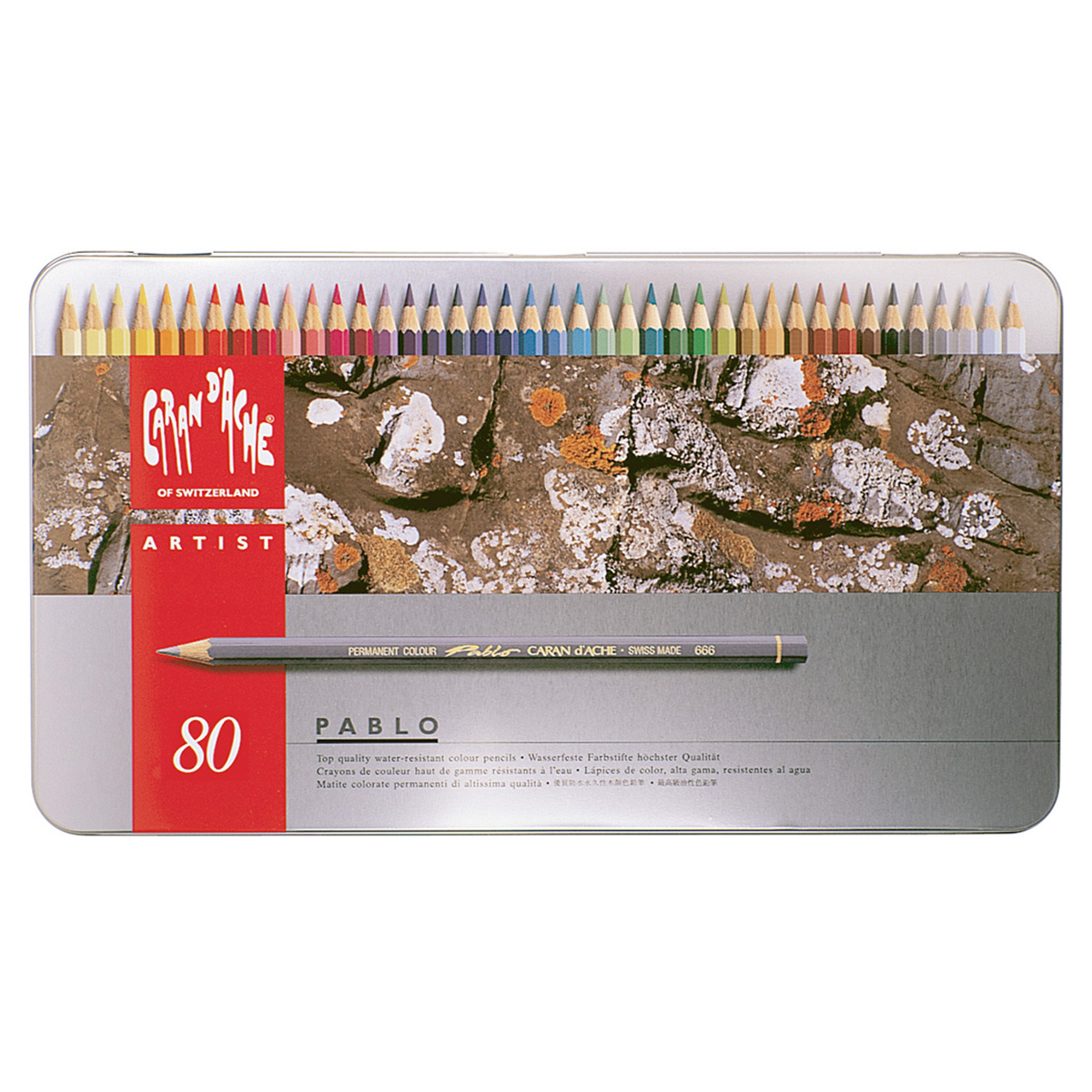 Caran d'Ache Pablo 80色セット Box of 80 Colours PABLO™ | Caran d'Ache BE