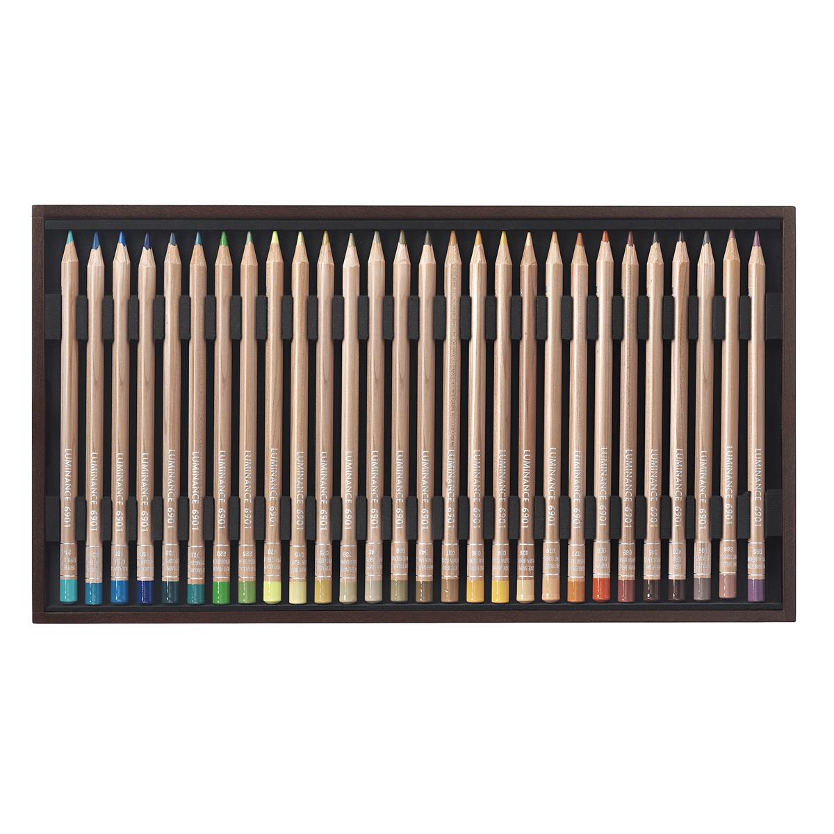 LUMINANCE 6901® - 76 RENK AHŞAP KUTULU SET
