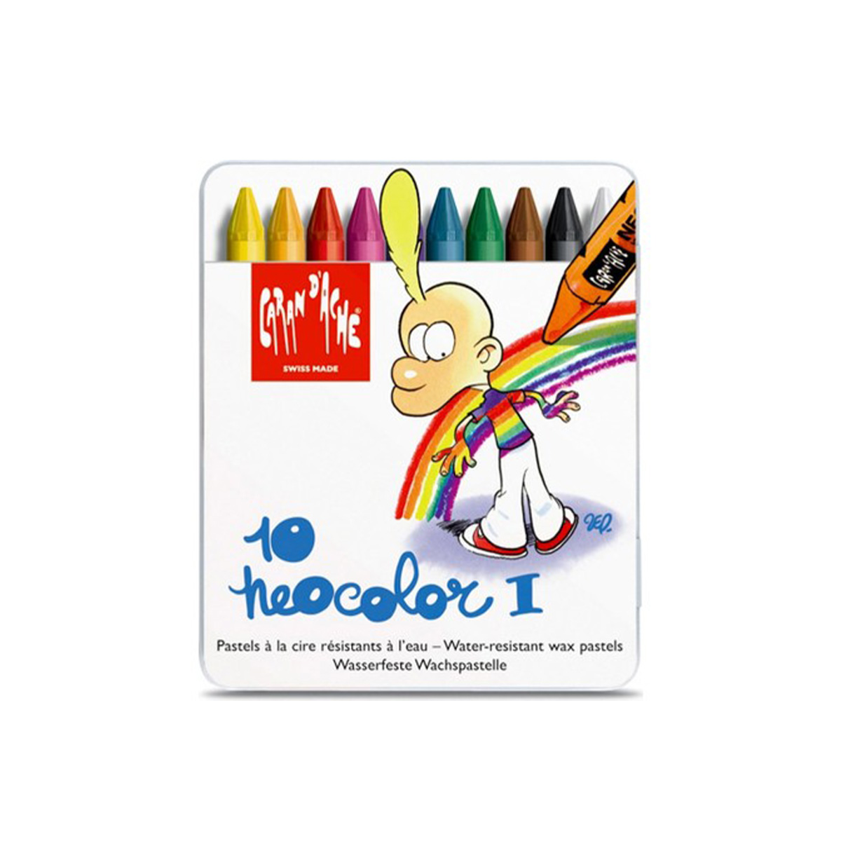 NEOCOLOR® I TITEUF - 10 RENKLİ SET