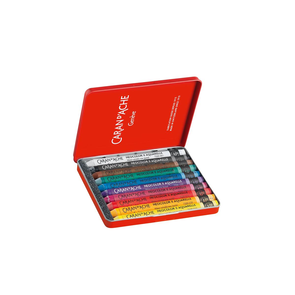 NEOCOLOR® II SUDA ÇÖZÜNEN PASTEL BOYA – 10 RENKLİ