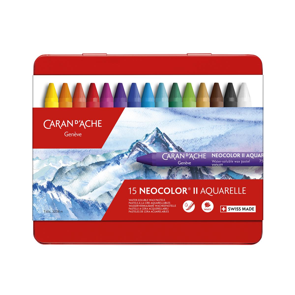 NEOCOLOR® II SUDA ÇÖZÜNEN PASTEL BOYA – 15 RENKLİ
