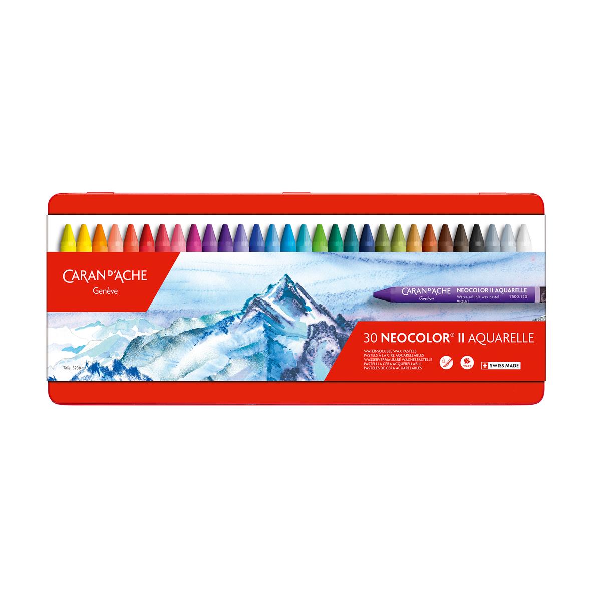 NEOCOLOR® II SUDA ÇÖZÜNEN PASTEL BOYA – 30 RENKLİ