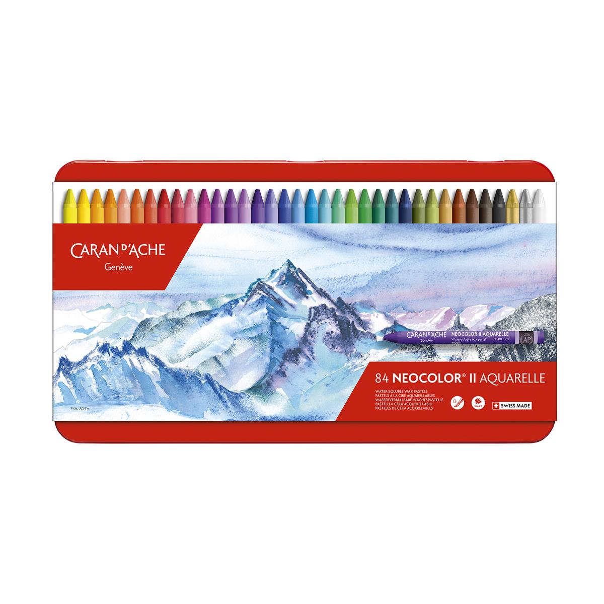 NEOCOLOR® II SUDA ÇÖZÜNEN PASTEL BOYA – 84 RENKLİ