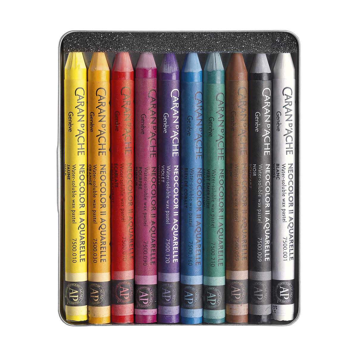 NEOCOLOR® II TITEUF PASTEL BOYA - 10 RENKLİ