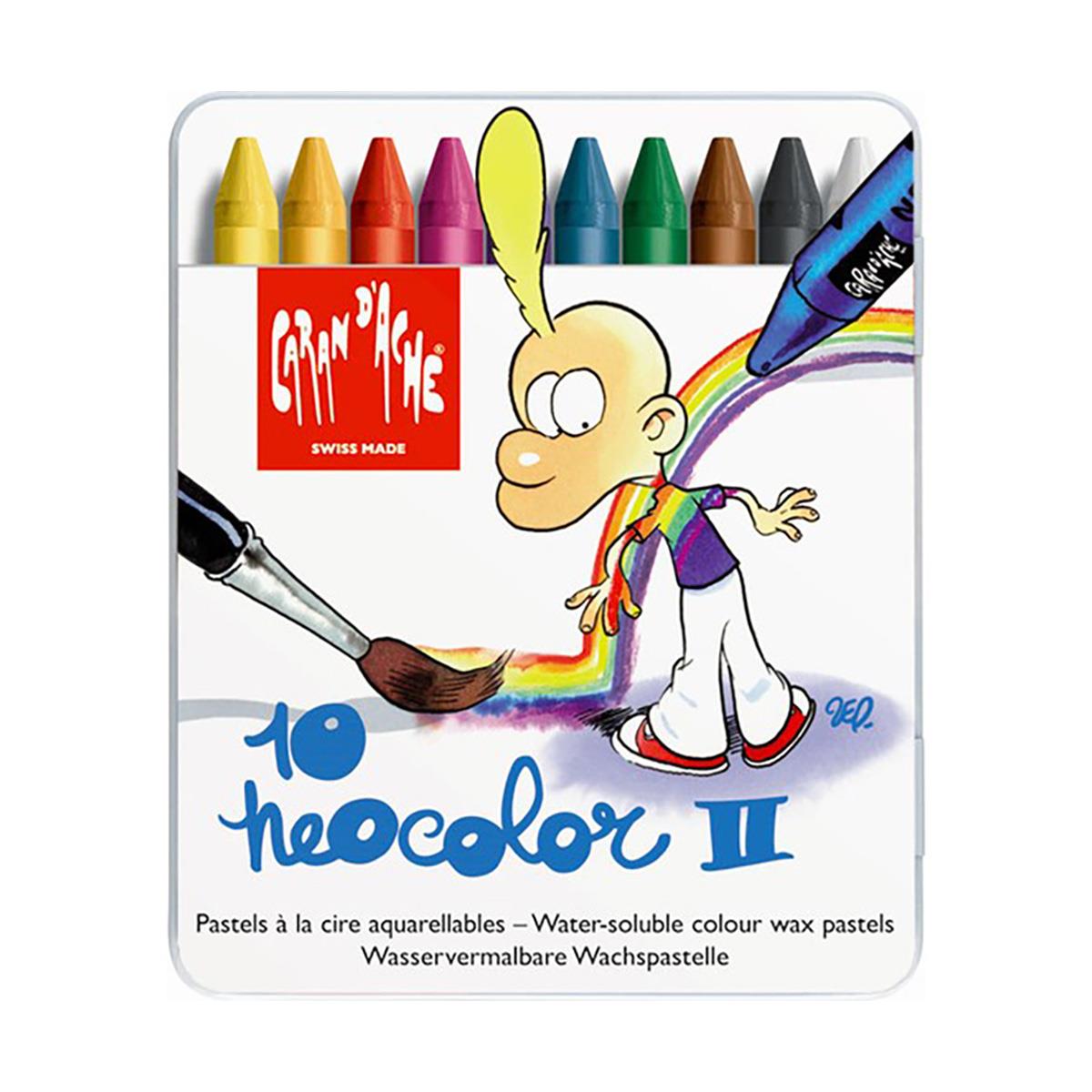 NEOCOLOR® II TITEUF PASTEL BOYA - 10 RENKLİ