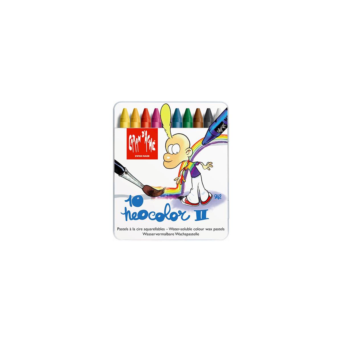 NEOCOLOR® II TITEUF PASTEL BOYA - 10 RENKLİ