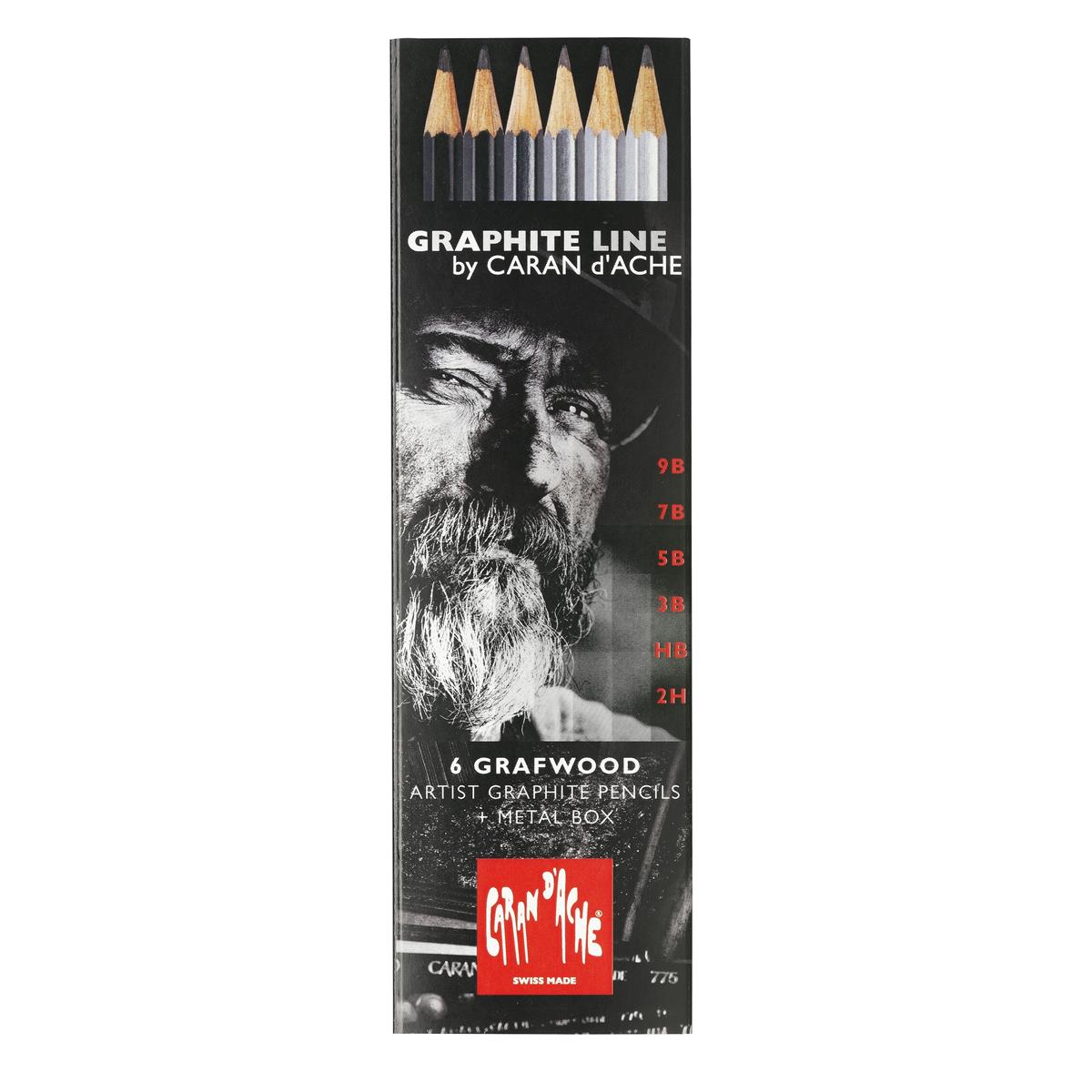 GRAPHITE LINE GRAFWOOD KALEM SETİ - 6 ADET