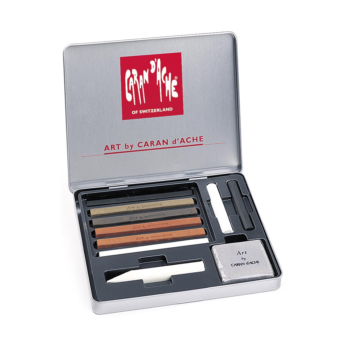 ART BY CARAN D'ACHE - 10 PARÇA SET